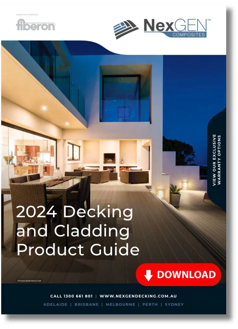 Download link for our 2024 Decking and Cladding Product Guide